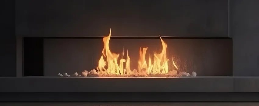 B-Vent Gas Fireplace Installation in Dover, DE