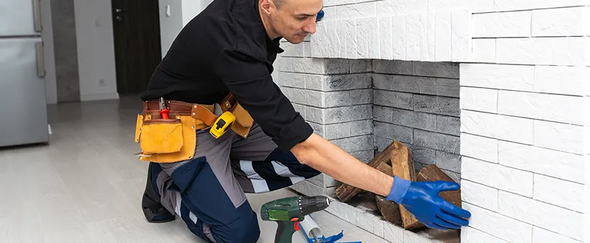 Fireplace Damaged Damper Frame Repair Services in Dover, Delaware